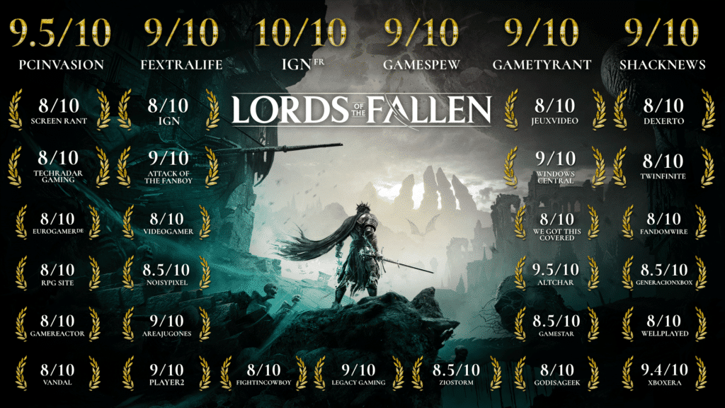 Lords of the Fallen is out now – CI Games